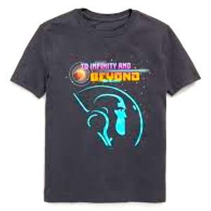 Disney/Pixar Old Navy Buzz Lightyear Men’s Graphic T-Shirt Medium Grey